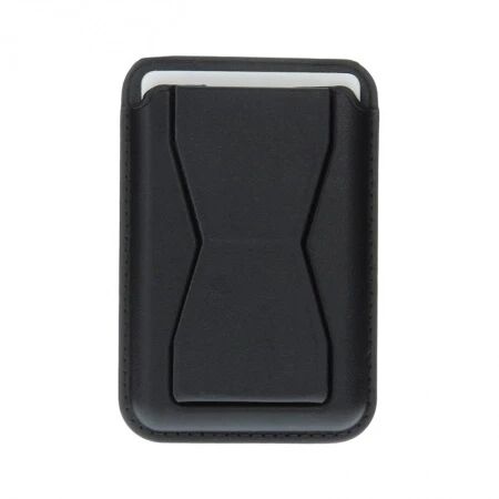 Card holder with stand black