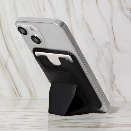 Card holder with stand black