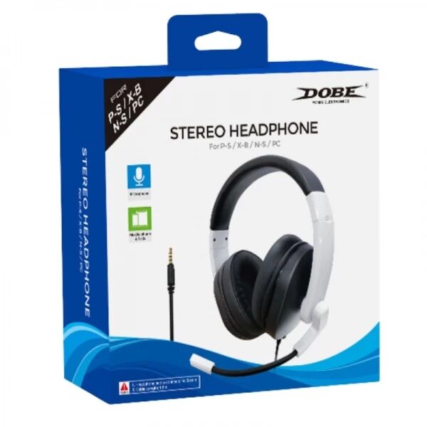 Casque �couteurs DOBE TY-1802 (Boite/blister) blanc
