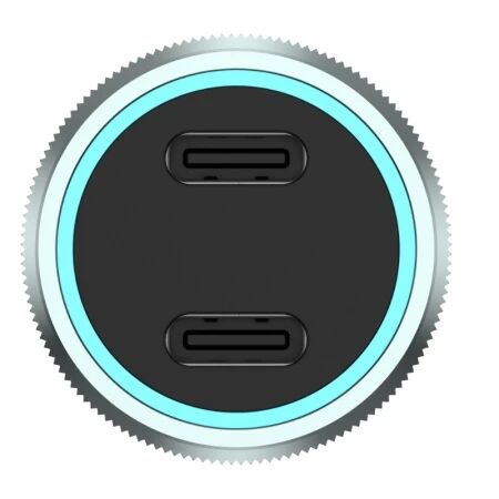 Chargeur voiture double port Type C (60W) JELLICO F17 (Boite/blister) noir