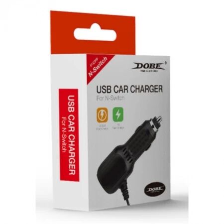 Chargeur voiture pour Nintendo Switch et autres DOBE TNS-19211 noir (Boite/blister)