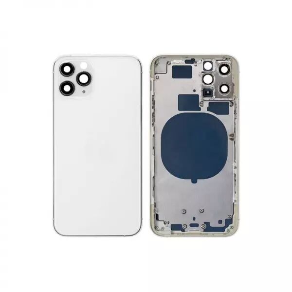Chassis central avec face arri�re pour Iphone 11 Pro blanc