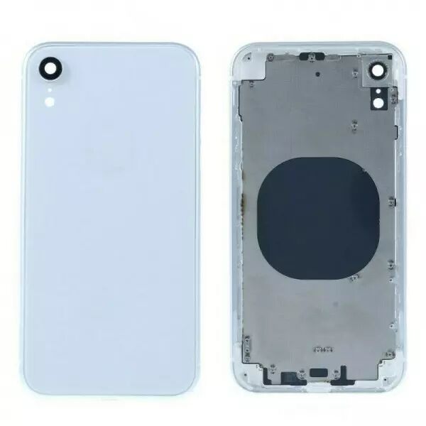 Chassis central avec face arri�re pour Iphone XR blanc