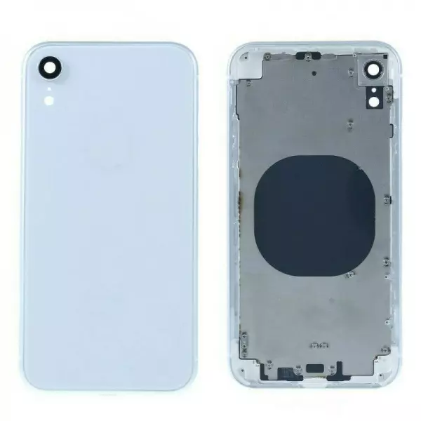 Chassis central avec face arri�re pour Iphone XR bleu