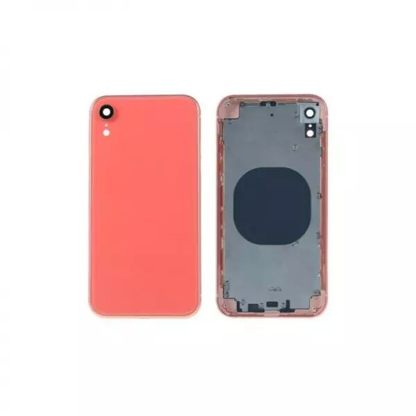 Chassis central avec face arri�re pour Iphone XR corail