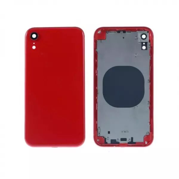 Chassis central avec face arri�re pour Iphone XR rouge