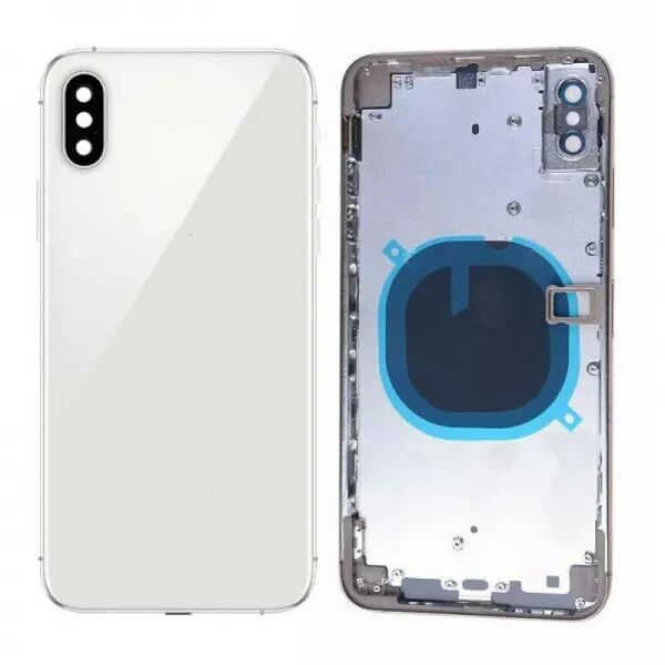Chassis central avec face arri�re pour Iphone XS Max blanc