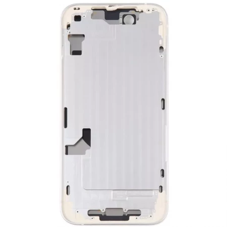 Chassis central avec nappe flex on/off et volume ORI iPhone 14 lumière stellaire