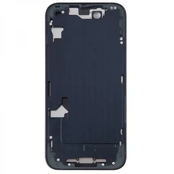 Chassis central avec nappe flex on/off et volume ORI iPhone 14 minuit