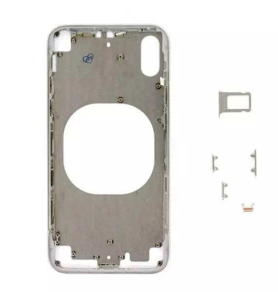 Chassis central pour Iphone X blanc