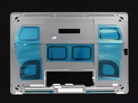 Chassis du bas carte mère pour MACBOOK 12 A1534 RETINA gris silver