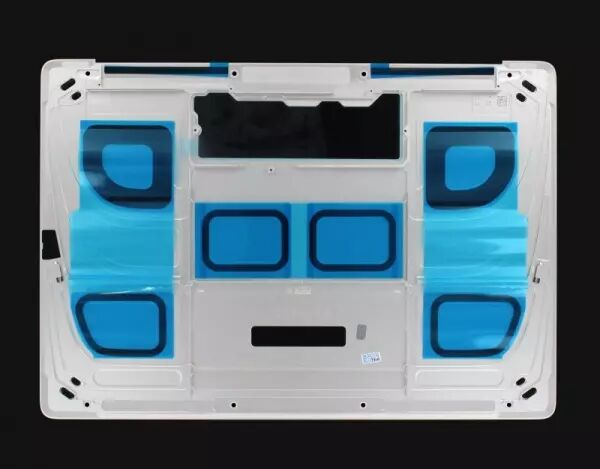 Chassis du bas carte m�re pour MACBOOK 12 A1534 RETINA silver/argent