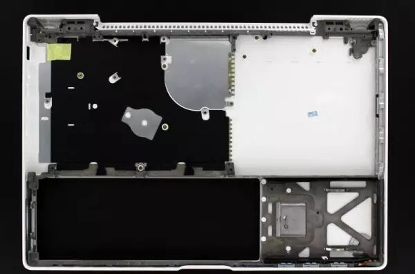 Chassis du bas carte m�re pour MACBOOK 13 A1181 gris silver