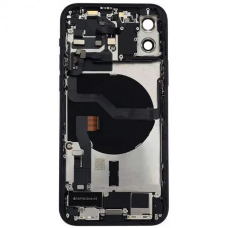 Chassis et face arri&egrave;re compl&egrave;te avec nappes original PULLED iPhone 12 (Grade A) bleu