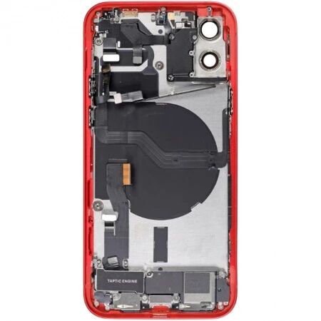 Chassis et face arri&egrave;re compl&egrave;te avec nappes original PULLED iPhone 12 (Grade A) vert