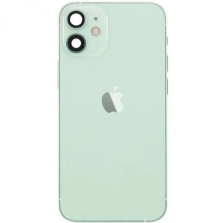 Chassis et face arri&egrave;re compl&egrave;te avec nappes original PULLED iPhone 12 (Grade A) vert