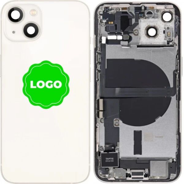 Chassis et face arri�re compl�te avec nappes original PULLED iPhone 13 (Grade A) blanc