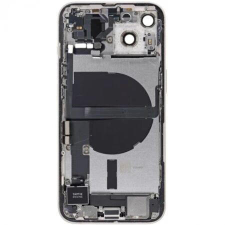 Chassis et face arri&egrave;re compl&egrave;te avec nappes original PULLED iPhone 13 (Grade A) blanc