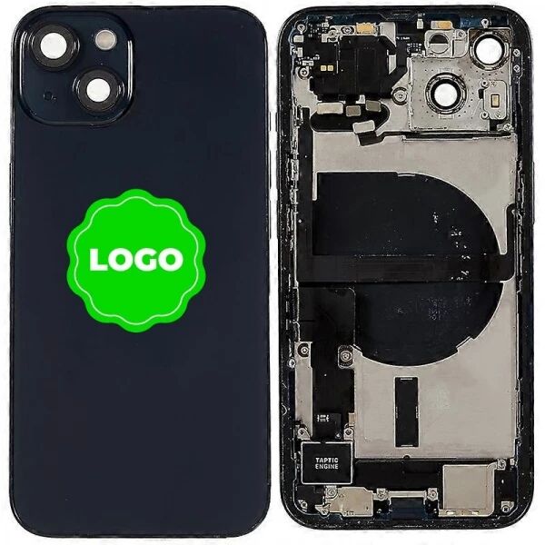 Chassis et face arri�re compl�te avec nappes original PULLED iPhone 13 (Grade A) noir
