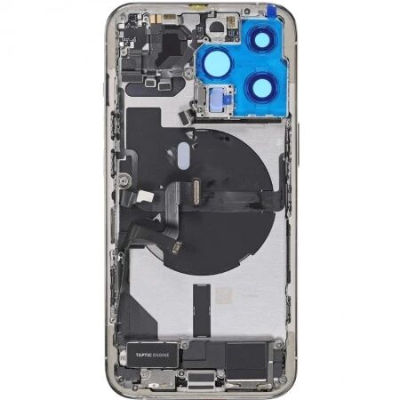Chassis et face arri&egrave;re compl&egrave;te avec nappes original PULLED iPhone 13 Pro (Grade A) argent