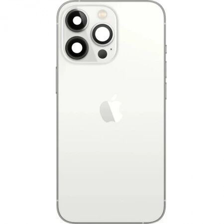 Chassis et face arri&egrave;re compl&egrave;te avec nappes original PULLED iPhone 13 Pro (Grade A) argent