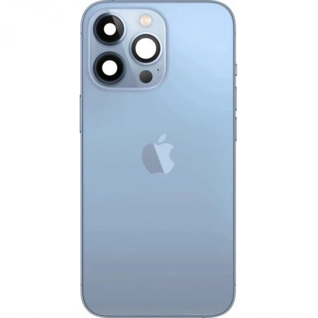 Chassis et face arri&egrave;re compl&egrave;te avec nappes original PULLED iPhone 13 Pro (Grade A) bleu alpin