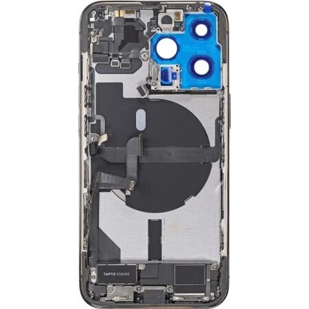 Chassis et face arri&egrave;re compl&egrave;te avec nappes original PULLED iPhone 13 Pro (Grade A) graphite