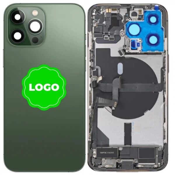 Chassis et face arri�re compl�te avec nappes original PULLED iPhone 13 Pro (Grade A) vert