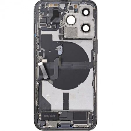 Chassis et face arri&egrave;re compl&egrave;te avec nappes original PULLED iPhone 13 Pro Max (Grade A)  bleu alpin 