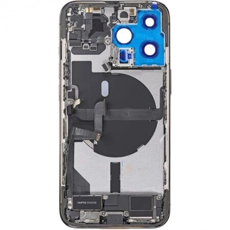 Chassis et face arri&egrave;re compl&egrave;te avec nappes original PULLED iPhone 13 Pro Max (Grade A) graphite