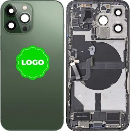 Chassis et face arri&egrave;re compl&egrave;te avec nappes original PULLED iPhone 13 Pro Max (Grade A) vert