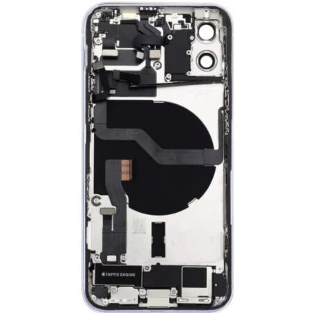 Chassis et face arri&egrave;re compl&egrave;te avec nappes original PULLED iPhone 14 (Grade A) violet