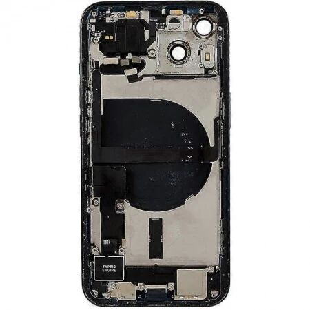 Chassis et face arri&egrave;re compl&egrave;te avec nappes original PULLED iPhone 14 Plus (Grade A) noir