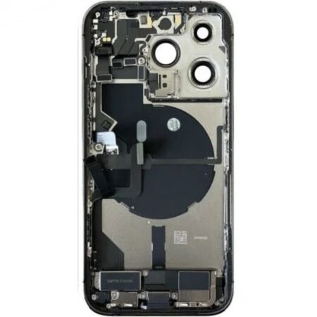 Chassis et face arri&egrave;re compl&egrave;te avec nappes original PULLED iPhone 14 Pro (Grade A) argent