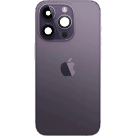 Chassis et face arri&egrave;re compl&egrave;te avec nappes original PULLED iPhone 14 Pro (Grade A) violet