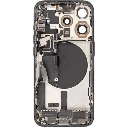 Chassis et face arri&egrave;re compl&egrave;te avec nappes original PULLED iPhone 15 Pro Max (Grade A) titane naturel