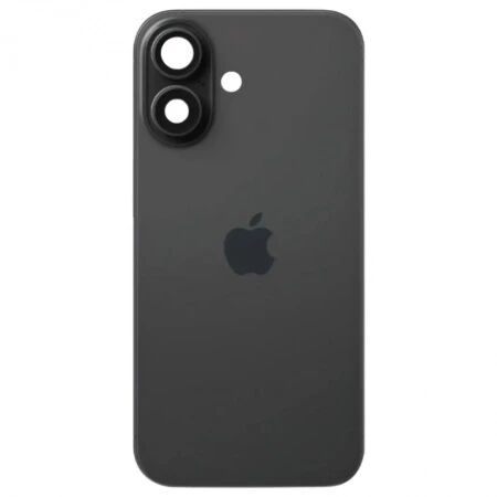 Chassis et face arri&egrave;re compl&egrave;te avec nappes original PULLED iPhone 16 (Grade A) noir
