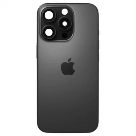 Chassis et face arri&egrave;re compl&egrave;te avec nappes original PULLED iPhone 16 Pro (Grade A) titane noir