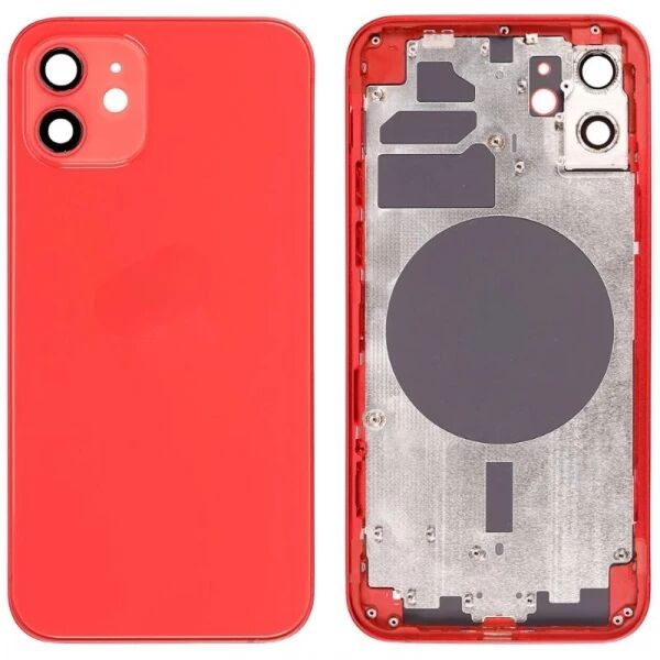 Chassis et face arri�re iPhone 12 Mini rouge