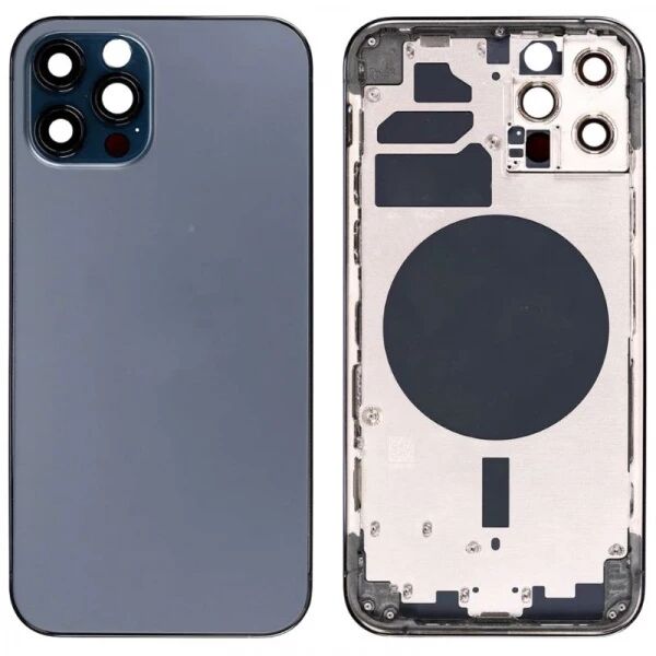 Chassis et face arri�re iPhone 12 Pro bleu pacifique