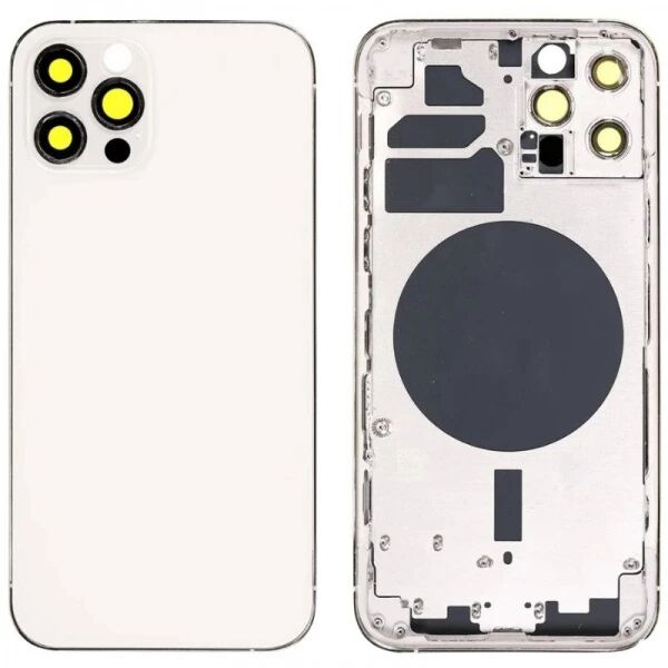 Chassis et face arri�re iPhone 12 Pro Max silver/argent