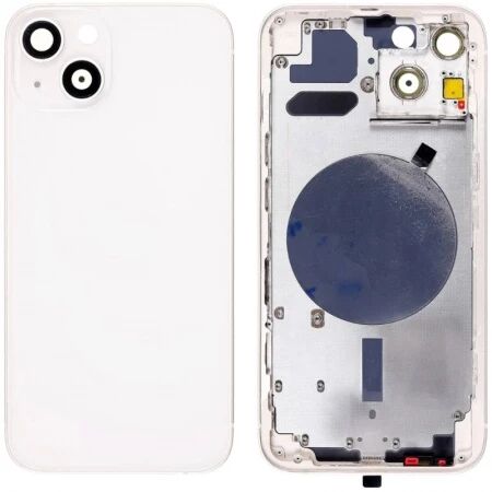 Chassis et face arri&egrave;re iPhone 13 Mini blanc