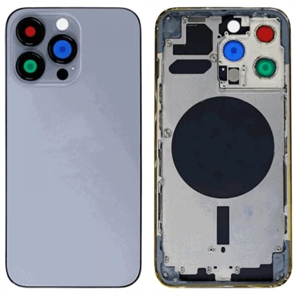 Chassis et face arri�re iPhone 13 Pro bleu alpin