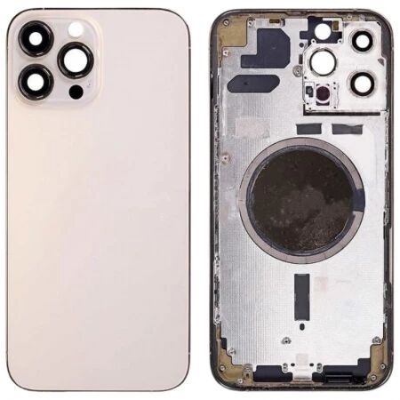 Chassis et face arri&egrave;re iPhone 13 Pro or