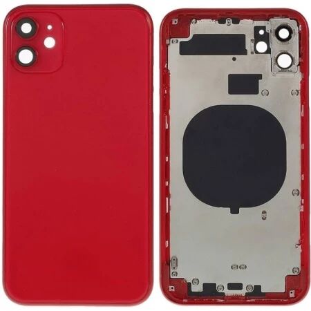 Chassis et face arri&egrave;re iPhone 13 rouge