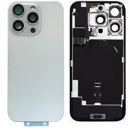 Chassis et face arrière iPhone 16 Pro blanc