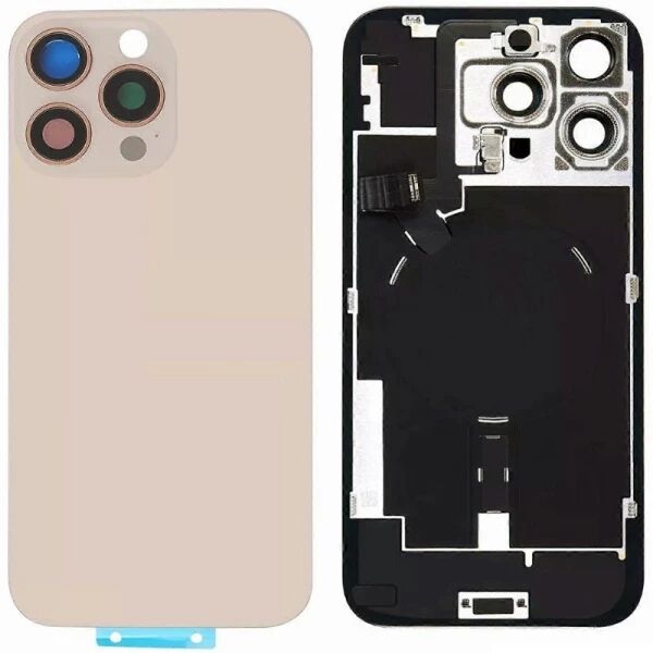 Chassis et face arri�re iPhone 16 Pro Max titane sable