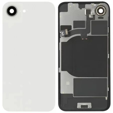 Chassis et face arrière iPhone 16E blanc