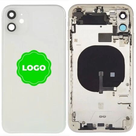 Chassis et face arrière original PULLED iPhone 11 (Grade A) blanc