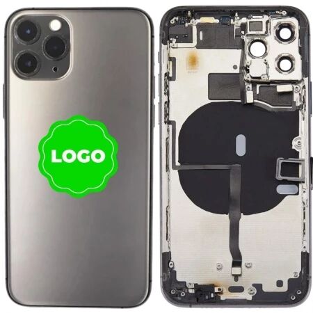 Chassis et face arrière original PULLED iPhone 11 Pro (Grade A) gris